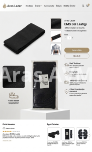 EMS Bel Lastiği - Profesyonel Cihaz Uyumluluğu | Aras Lazer