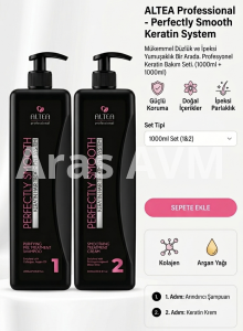 Altea Professional Perfectly Smooth Keratin Bakım Seti (1000ml + 1000ml)