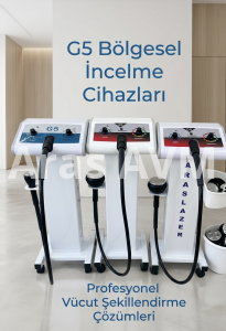 G5 Vibrasyonel Masaj Cihazı ile Bölgesel İncelmede Profesyonel Çözüm