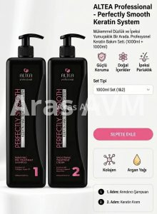 Altea Professional Brezilya Fönü & Keratin Bakım Seti – 2'li Profesyonel Bakım (1000ml + 1000ml)