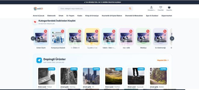 Profesyonel Php E-Ticaret V1