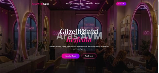 Profesyonel Güzellik Salonu PHP Scripti - Gelişmiş Randevu Sistemli