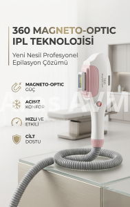 360 Magneto-Optic IPL Epilasyon Başlığı - Aras AVM - Aras AVM