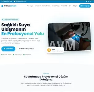 Profesyonel Su Arıtma Servisi, web sitesi - Aras AVM